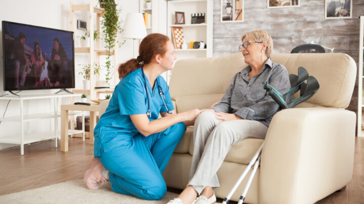 Friendly care staff
