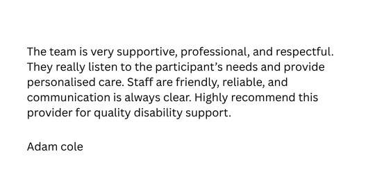 Personalised care team